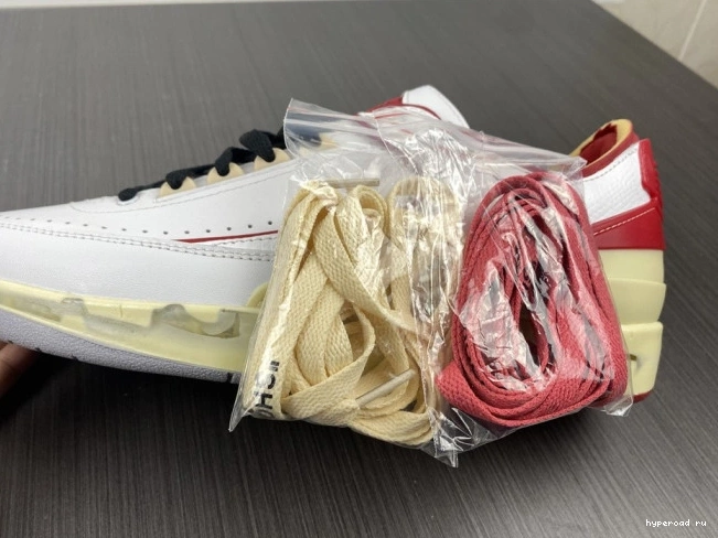 DJ4375-106 2 SP Red Off-White White Low Retro Jordan 1205